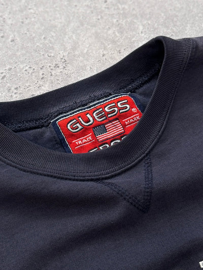 Vintage 90s Guess International Embroidered Sweater (L)