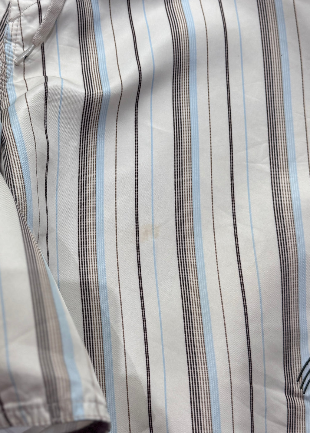 Vintage Y2K Quiksilver Striped Boardshorts (34")