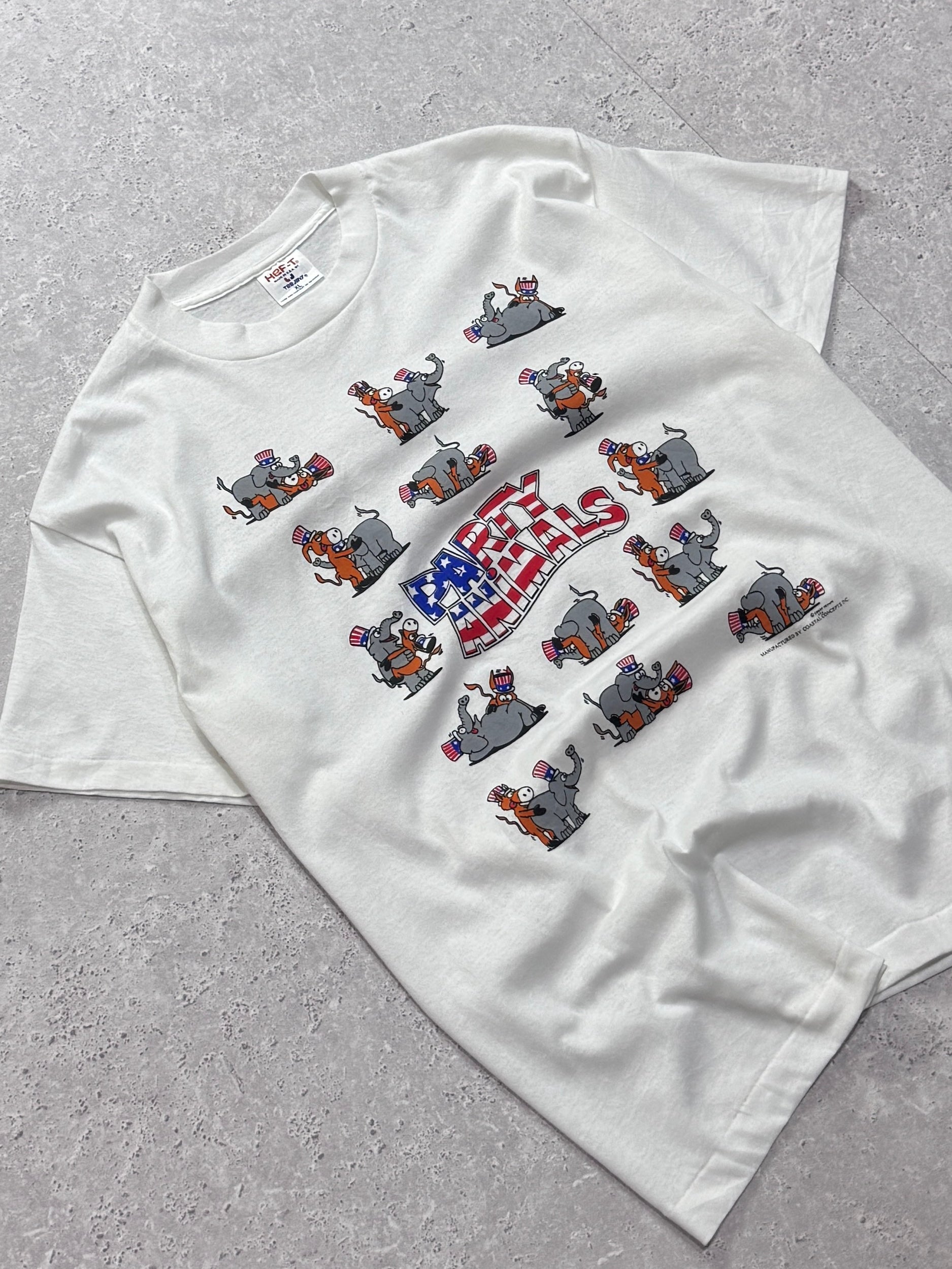 Vintage 90s Party Animals Parody Tee (L)