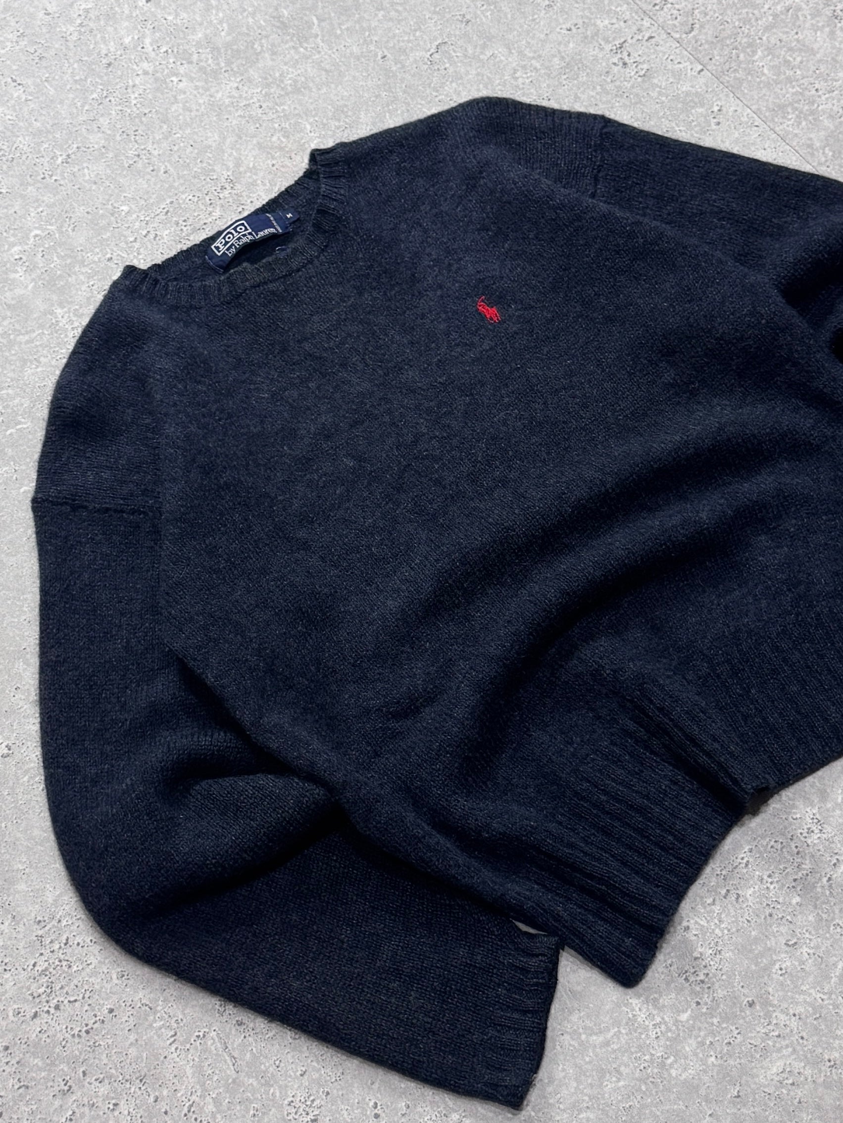 Vintage Polo Ralph Lauren Knitted Wool Sweater (M)