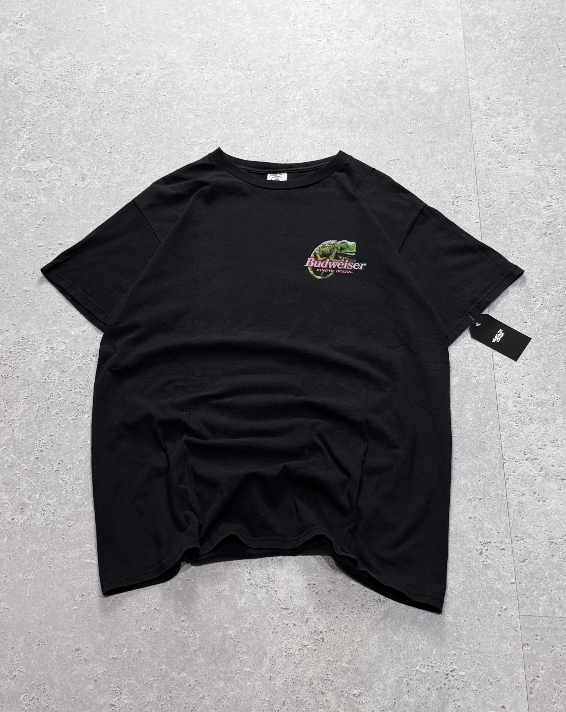 Vintage 1998 Budweiser Lizard Wrestling Tee (XL)