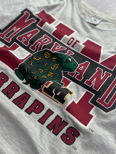 Vintage 90s University Maryland College Tee (L)