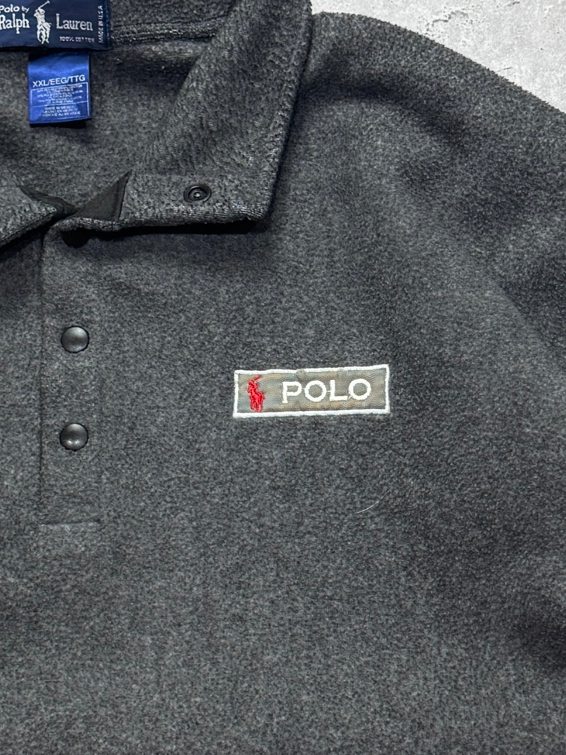 Vintage 2000s Polo Ralph Lauren Fleece Sweater (2XL)