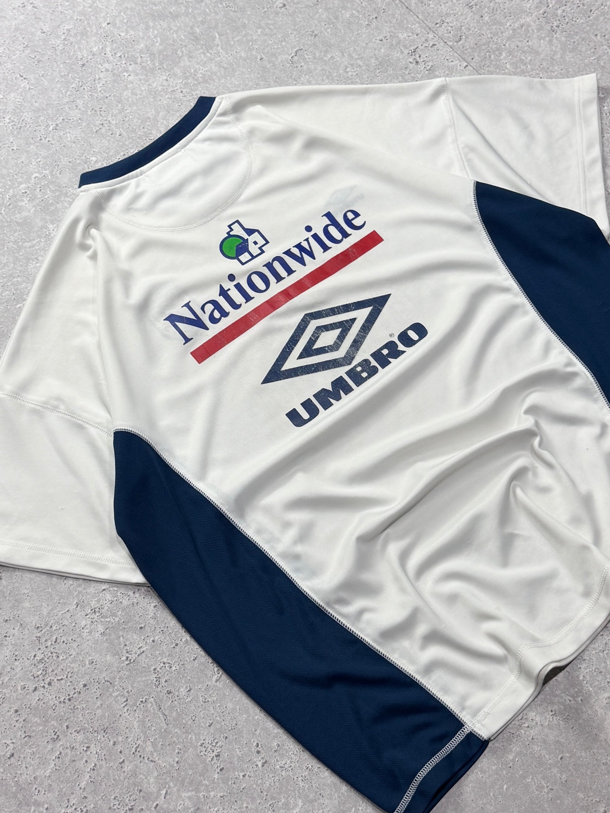 Vintage 1999 Umbro England Football Jersey (XL)