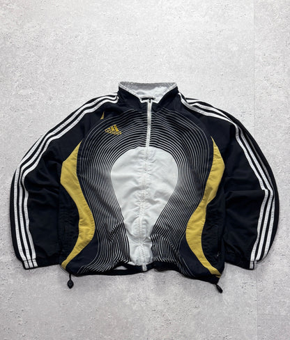 Vintage 2000s Adidas Soccer Windbreaker Jacket (L)