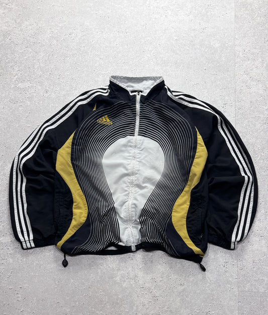 Vintage 2000s Adidas Soccer Windbreaker Jacket (L)