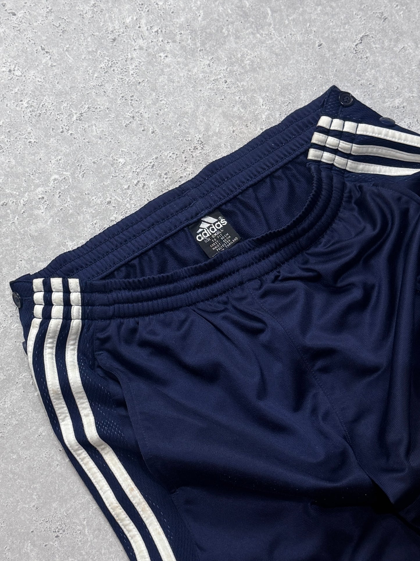 Vintage 2000s Adidas Snap Track Pants (S)
