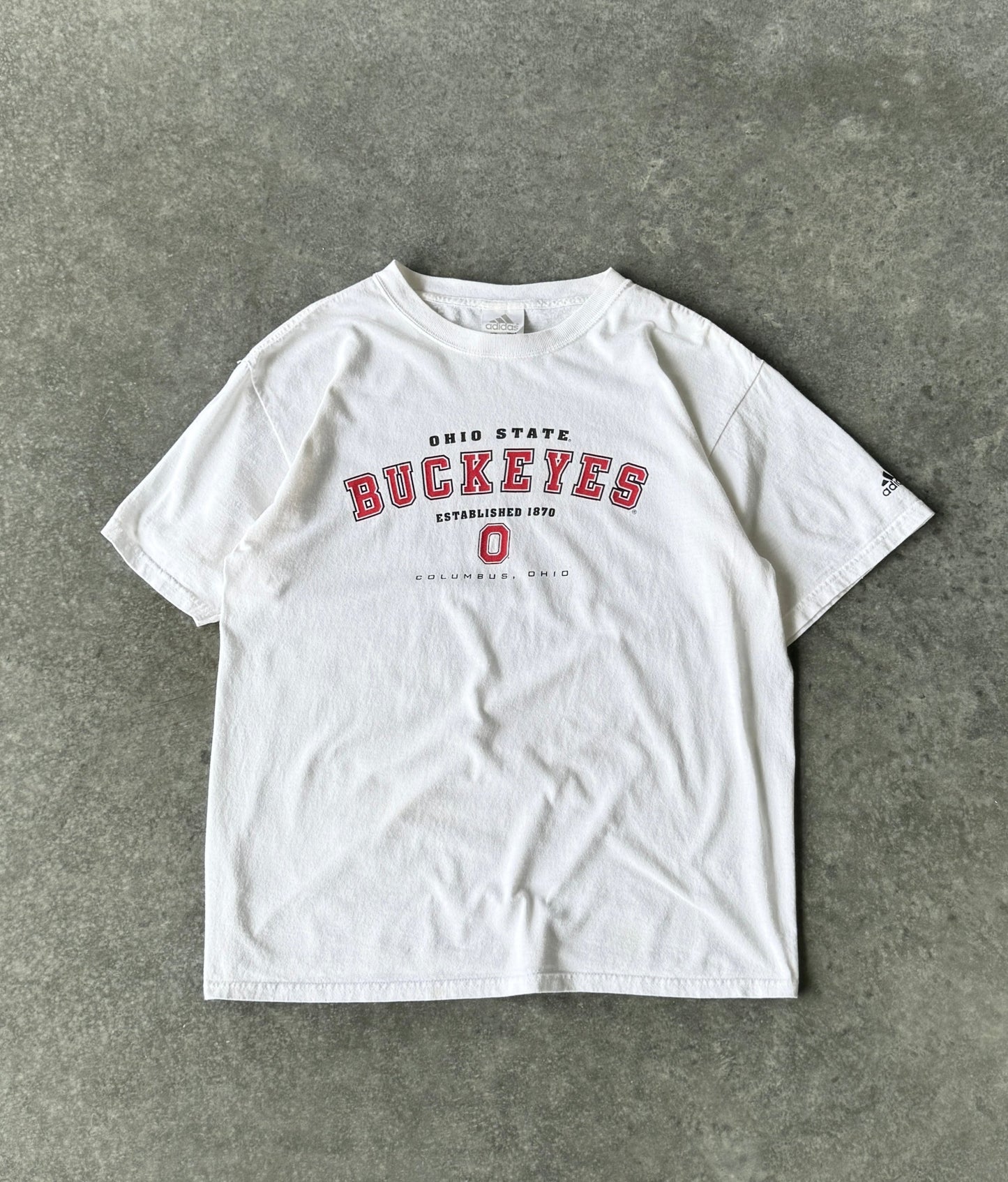 Vintage Adidas x Ohio State Buckeyes Tee (L)