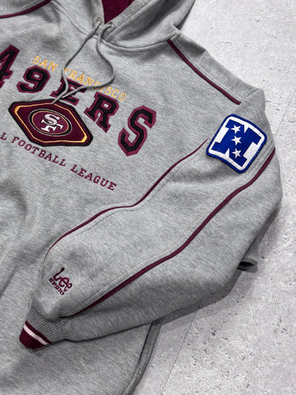 Vintage San Francisco 49ers Embroidered NFL Hoodie (XL)