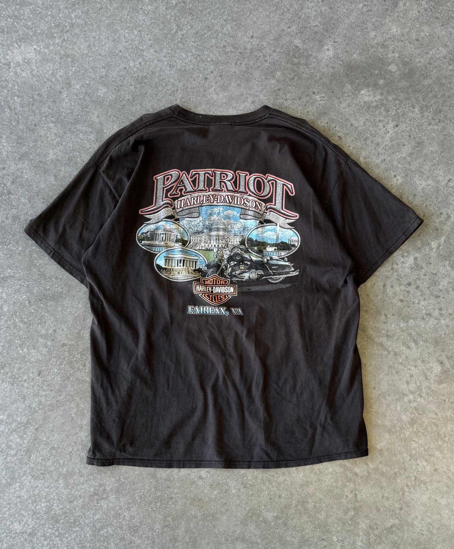 Vintage Harley Davidson Fatboy Tee (XL)