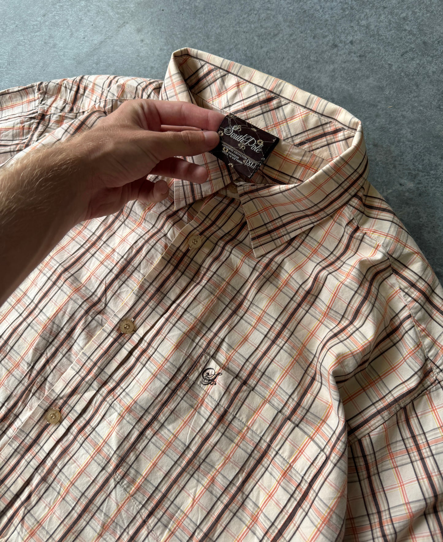 Vintage Y2K Southpole Button Up Shirt (2XL)