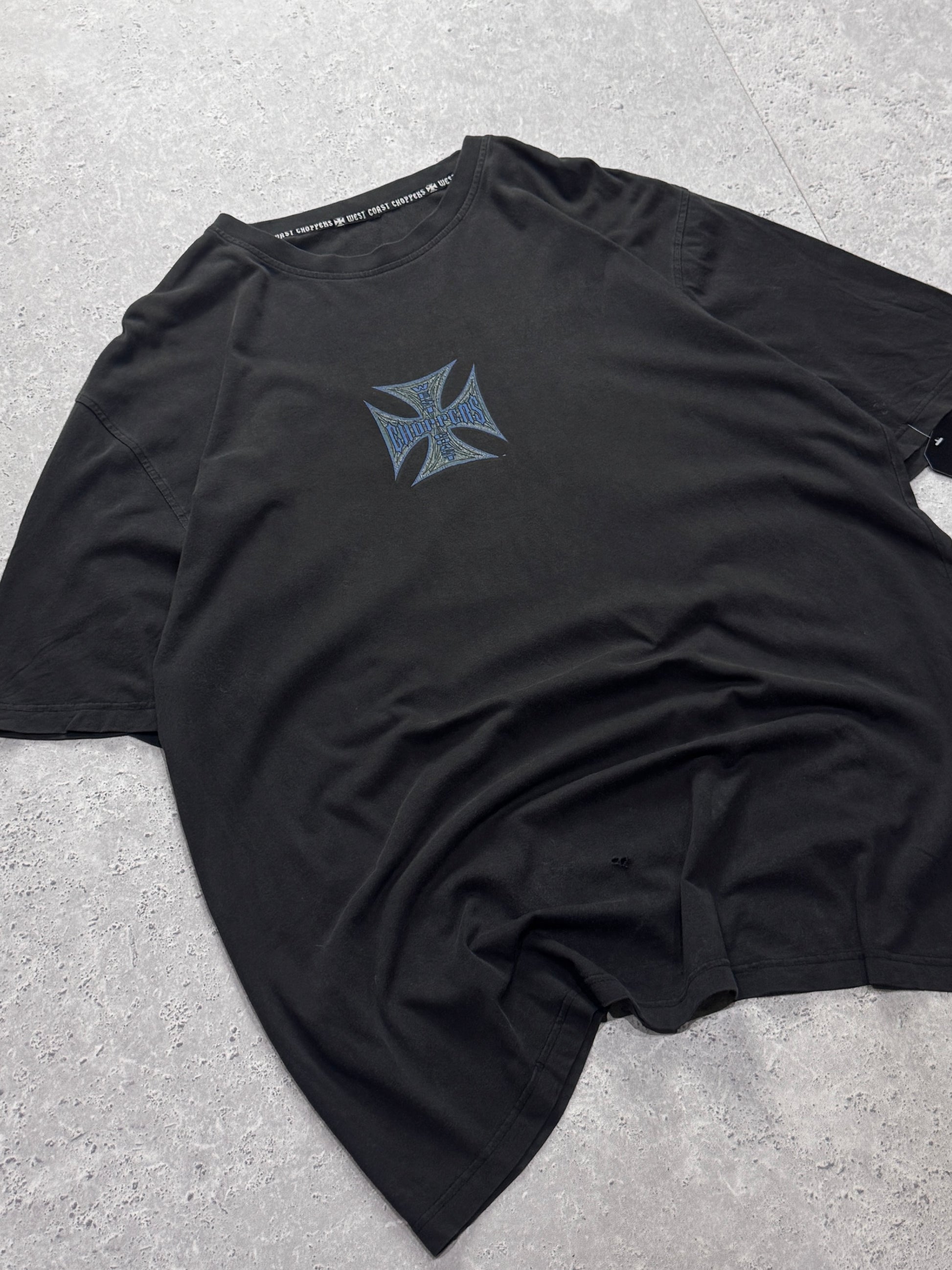 Vintage Y2K West Coast Choppers Motorcycle Tee (XL)