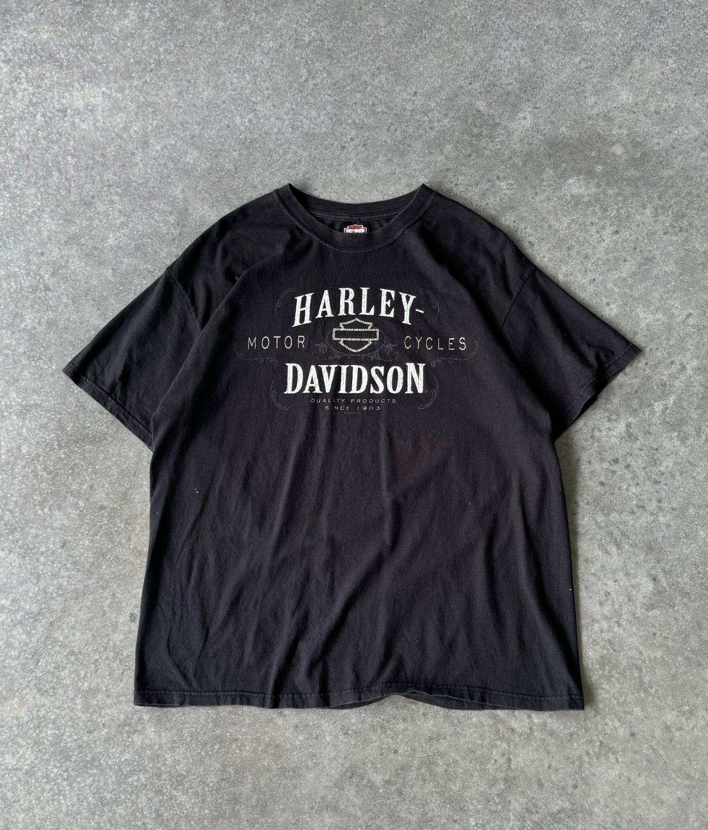 Vintage 00s Harley Davidson Logo Tee (XL)