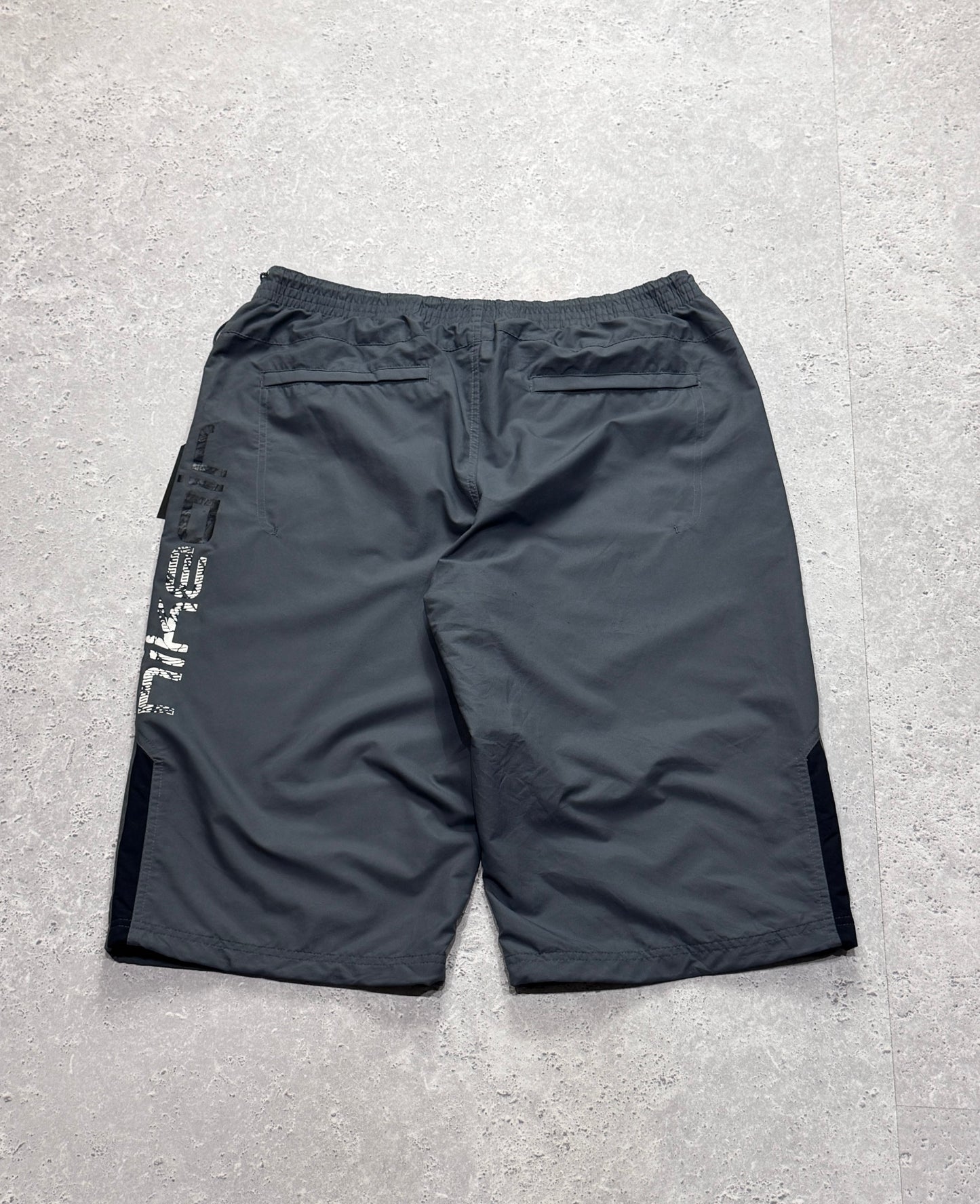 Vintage 2000s Nike Air Adjustable 3/4 Track Shorts (34")