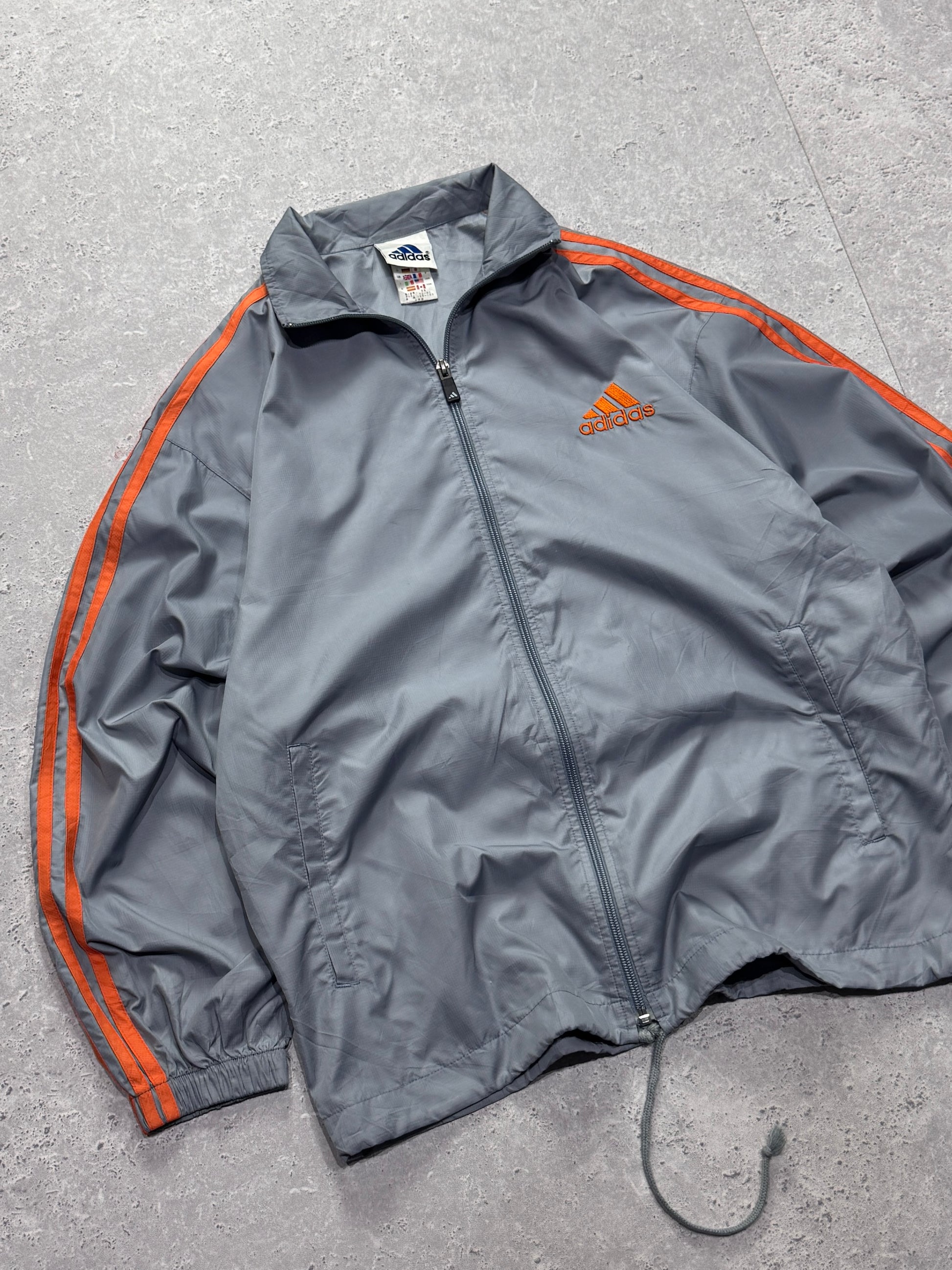 Vintage 90s Adidas Windbreaker Jacket (L)