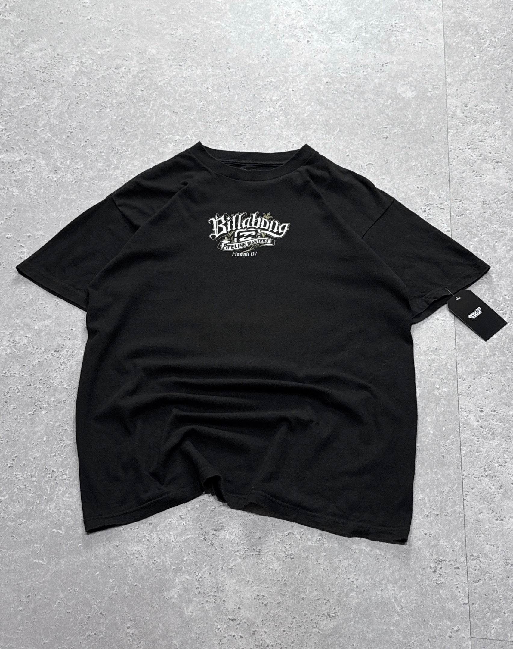 Vintage 2007 Billabong Pipeline Masters Surf Tee (L)