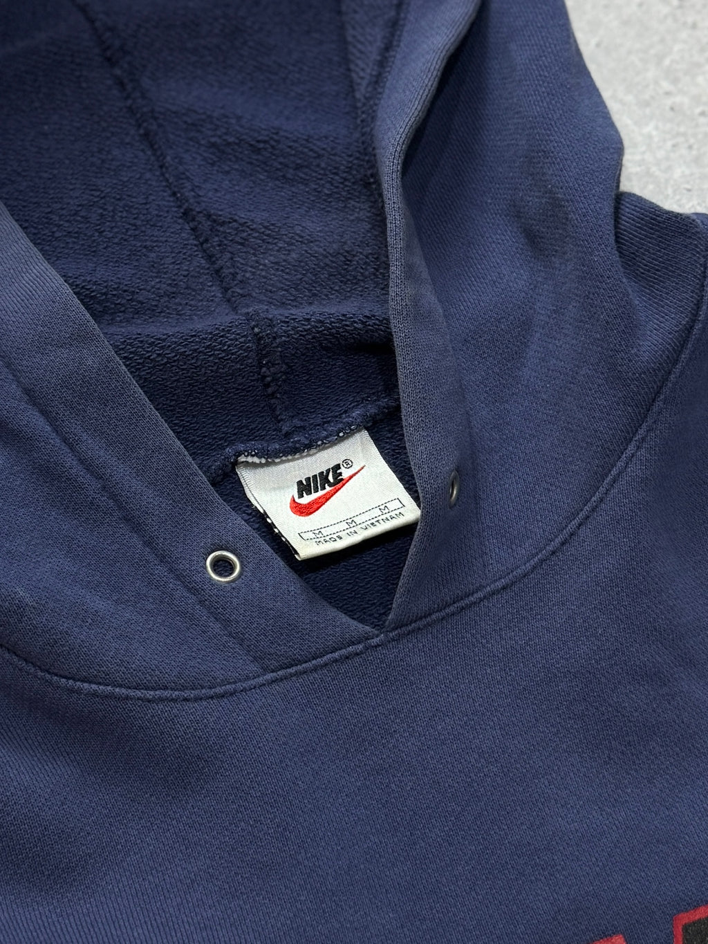 Vintage 90s Nike Spellout Hoodie (M)