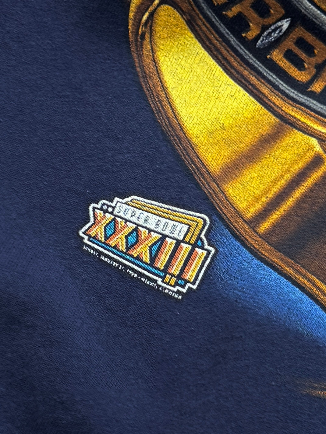 Vintage 90s Denver Broncos NFL Superbowl Rings Sweater (M)