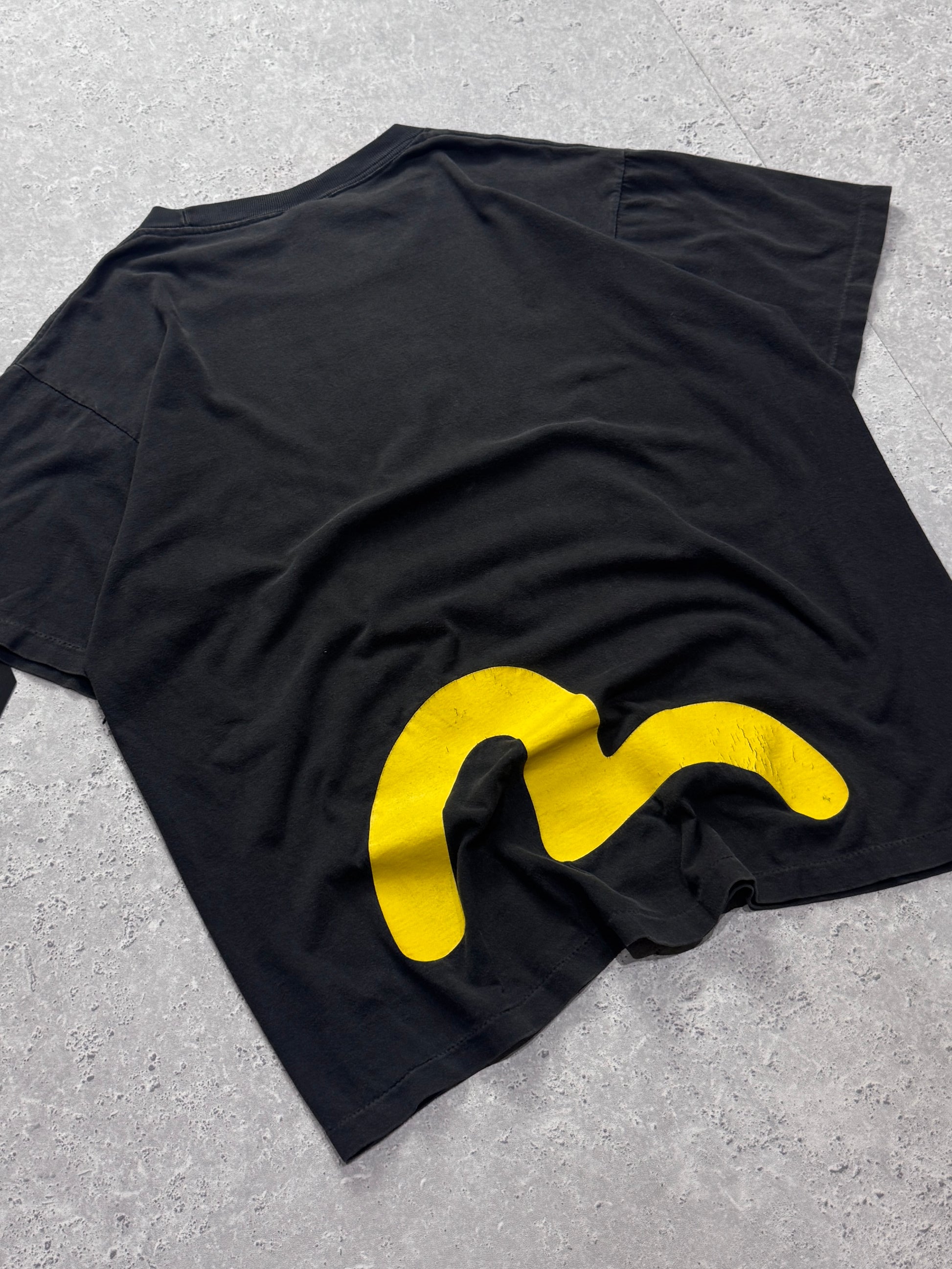 Vintage 90s Evisu Logo Tee (L)