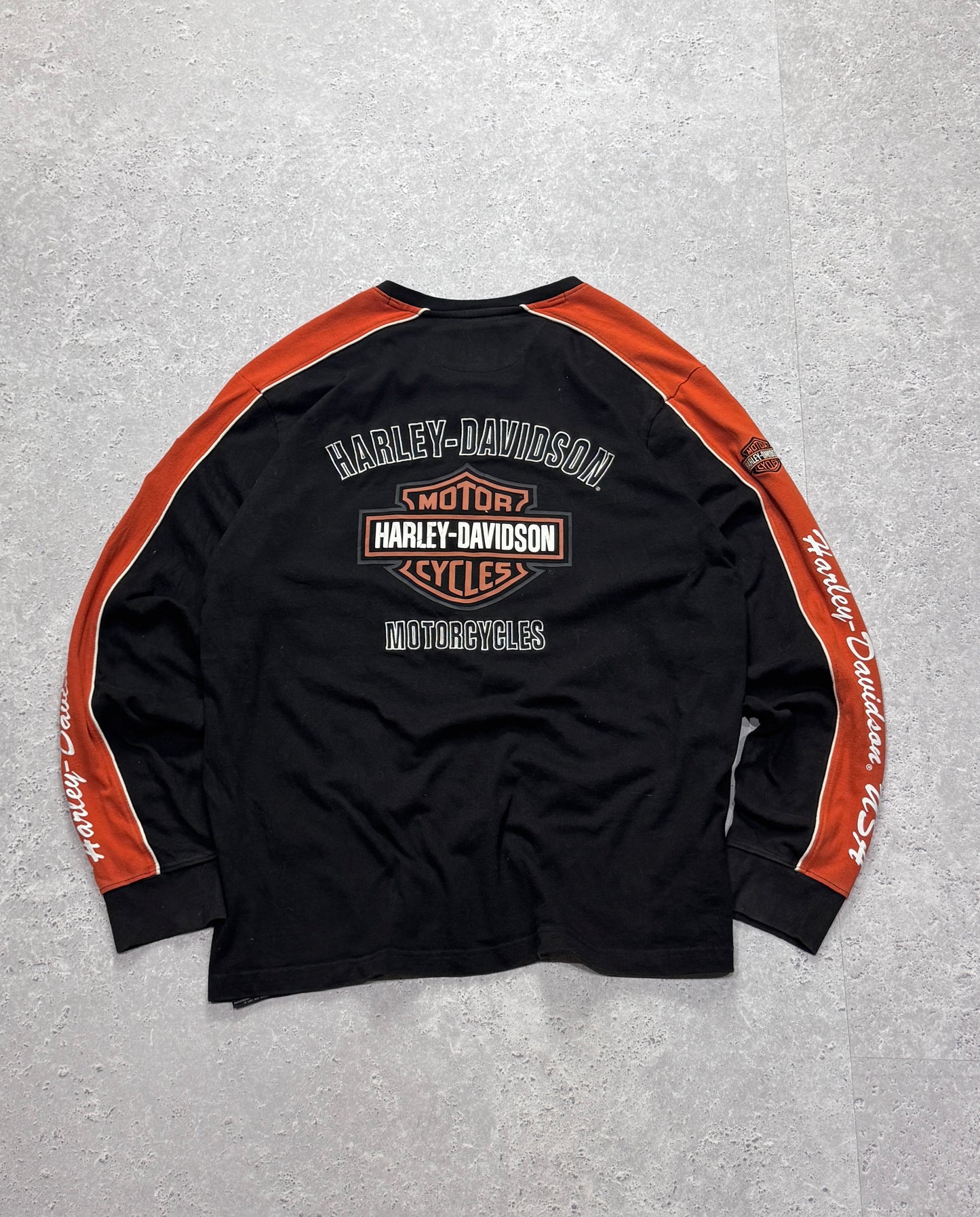 Vintage 2000s Harley Davidson Pullover Sweater (2XL)
