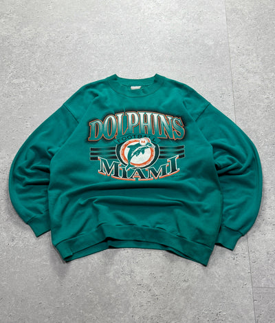 Vintage 90s Miami Dolphins NFL Sweater (L)