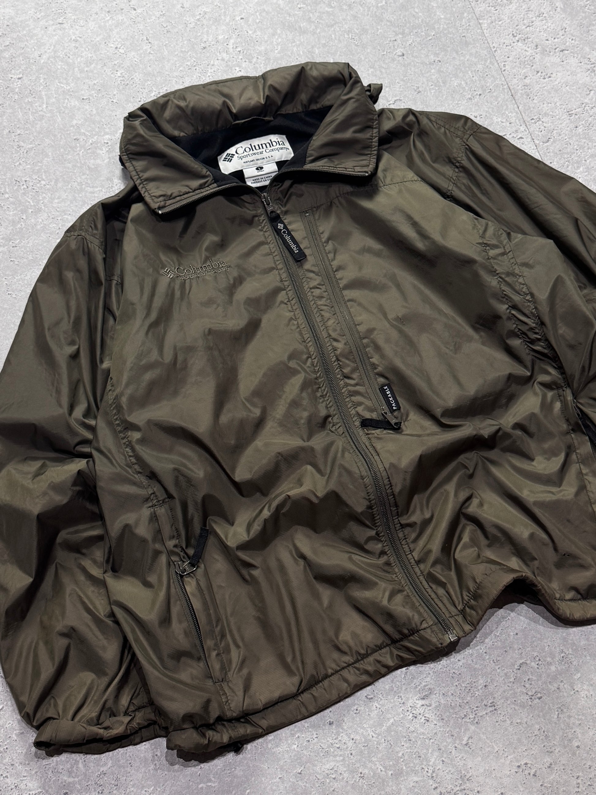 Vintage 2000s Columbia Outdoor Windbreaker Jacket (L)