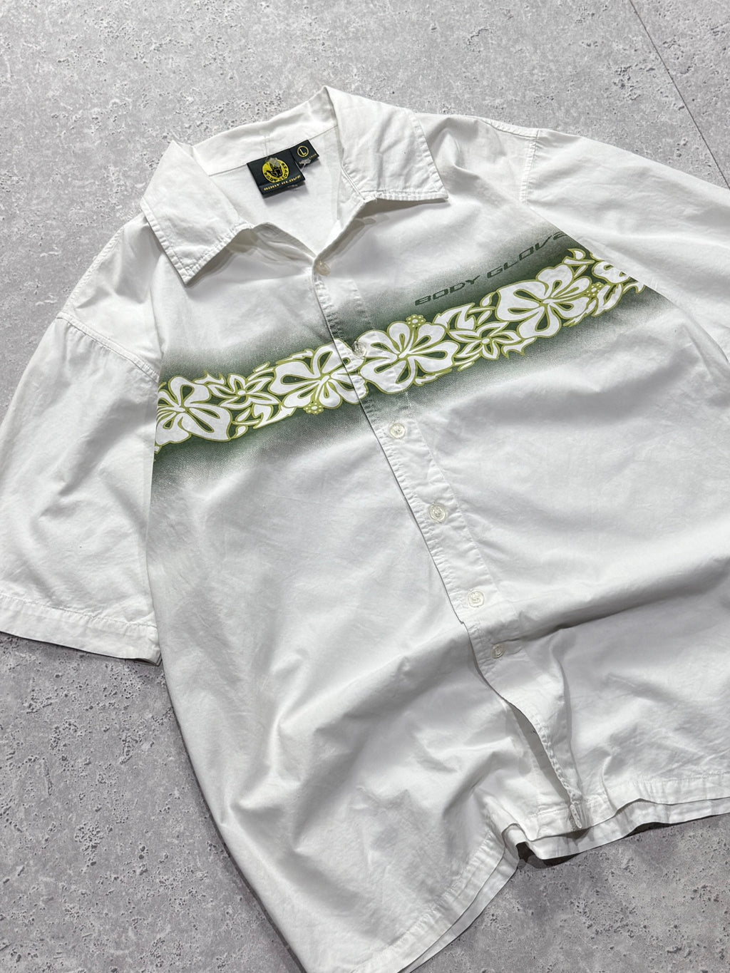 Vintage 2000s Body Glove Surfwear Button Up Shirt (L)
