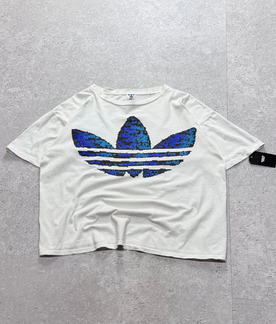 Vintage 90s Adidas Logo Tee (L)