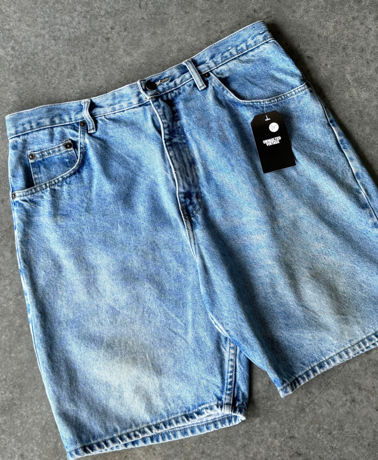 Vintage 00s Denim Jorts (34")