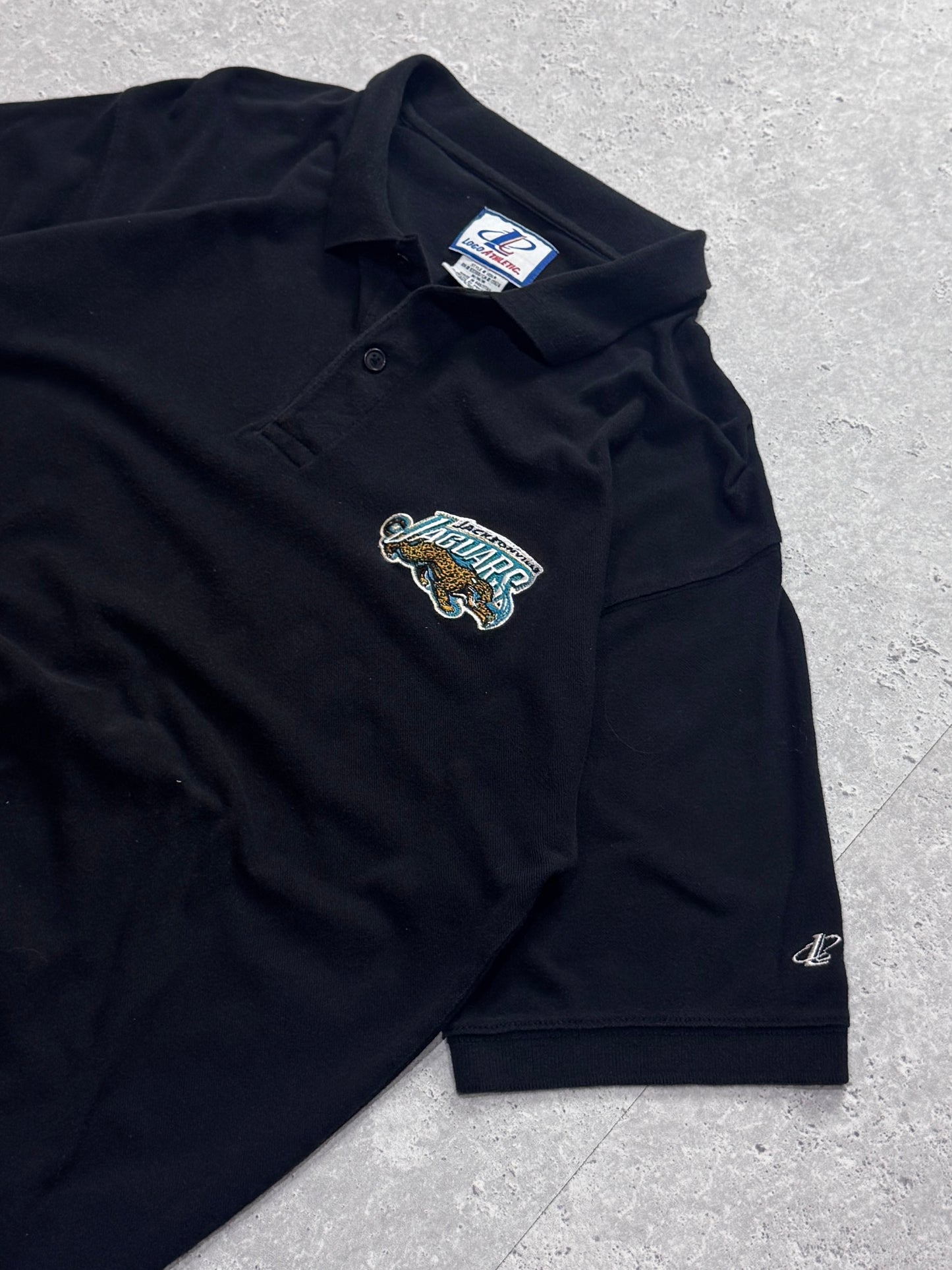 Vintage 90s Jacksonville Jaguars NFL Polo Shirt (XL)