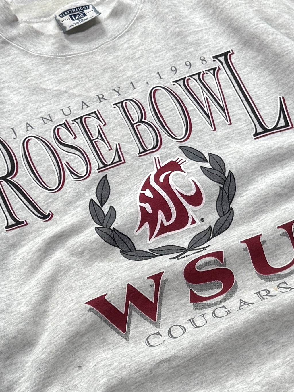 Vintage 1998 WSU Cougars Rosebowl College Sweater (XL)