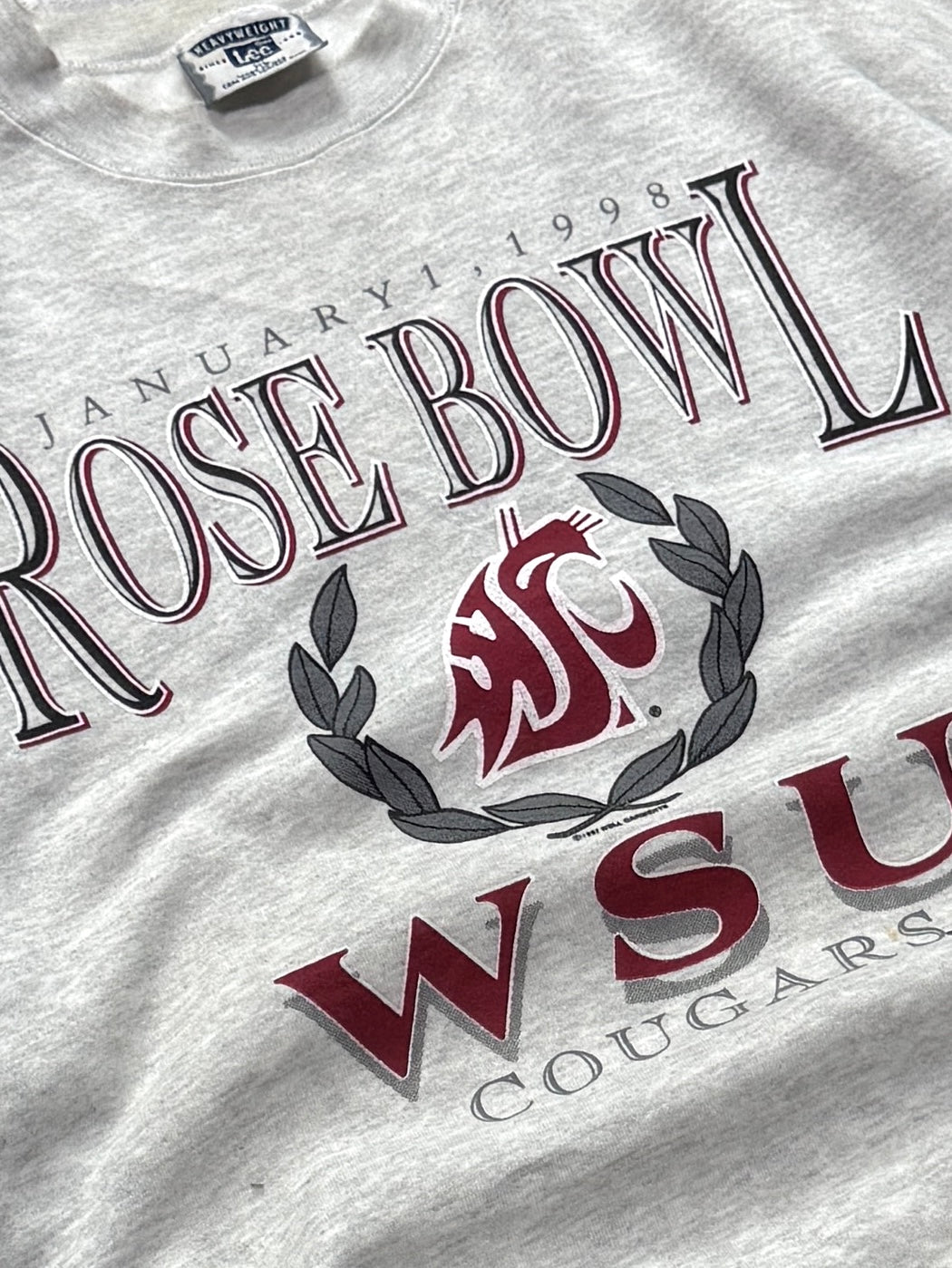 Vintage 1998 WSU Cougars Rosebowl College Sweater (XL)