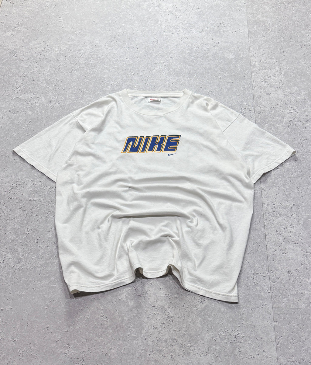 Vintage 90s Nike Spellout Tee (XL)