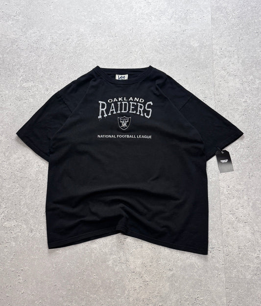 Vintage Oakland Raiders Embroidered NFL Tee (XL)
