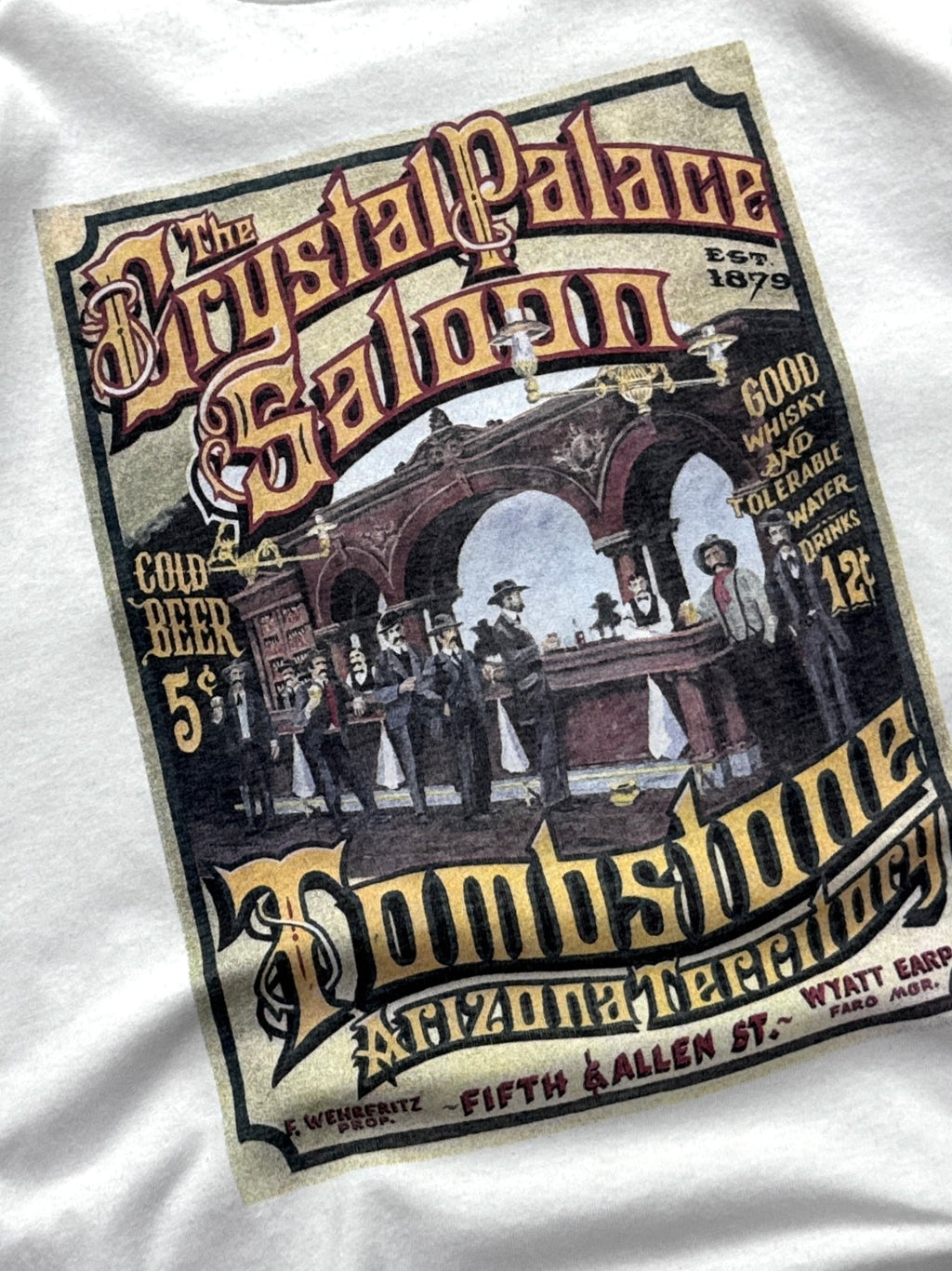 Vintage 90s Crystal Palace Saloon Graphic Tee (XL)