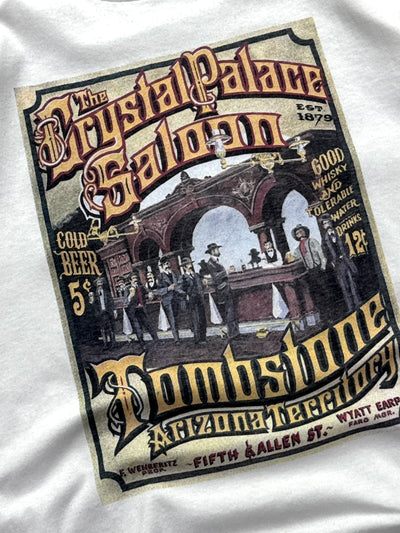 Vintage 90s Crystal Palace Saloon Graphic Tee (XL)