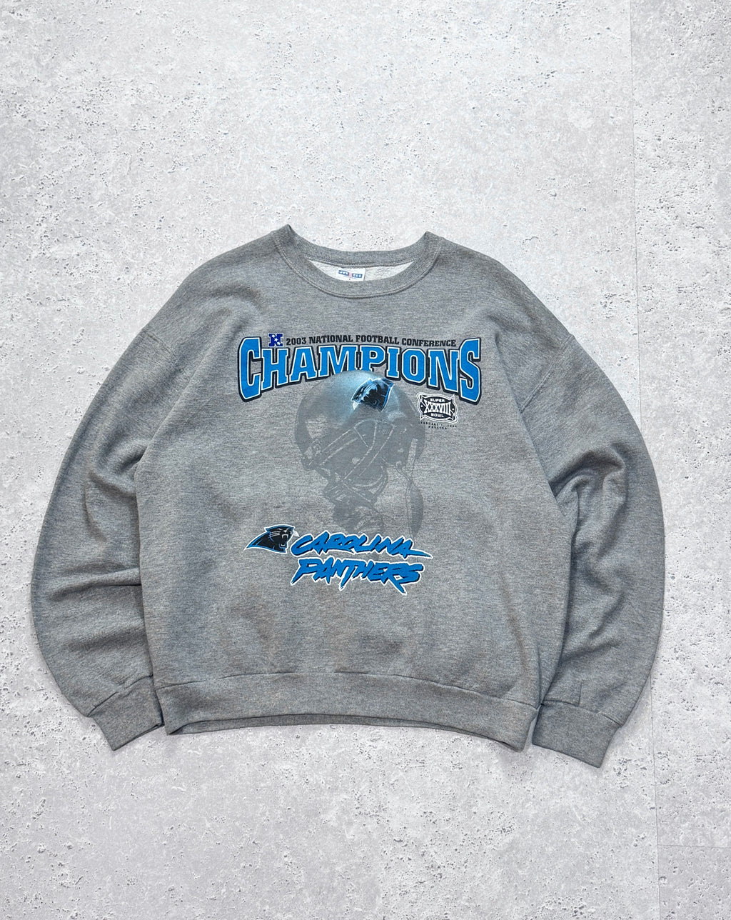 Vintage 2003 Carolina Panthers NFL Superbowl Sweater (L)