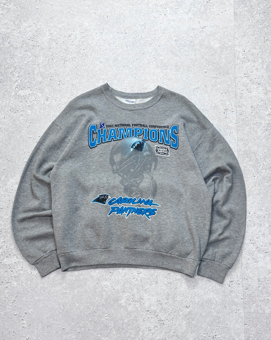 Vintage 2003 Carolina Panthers NFL Superbowl Sweater (L)