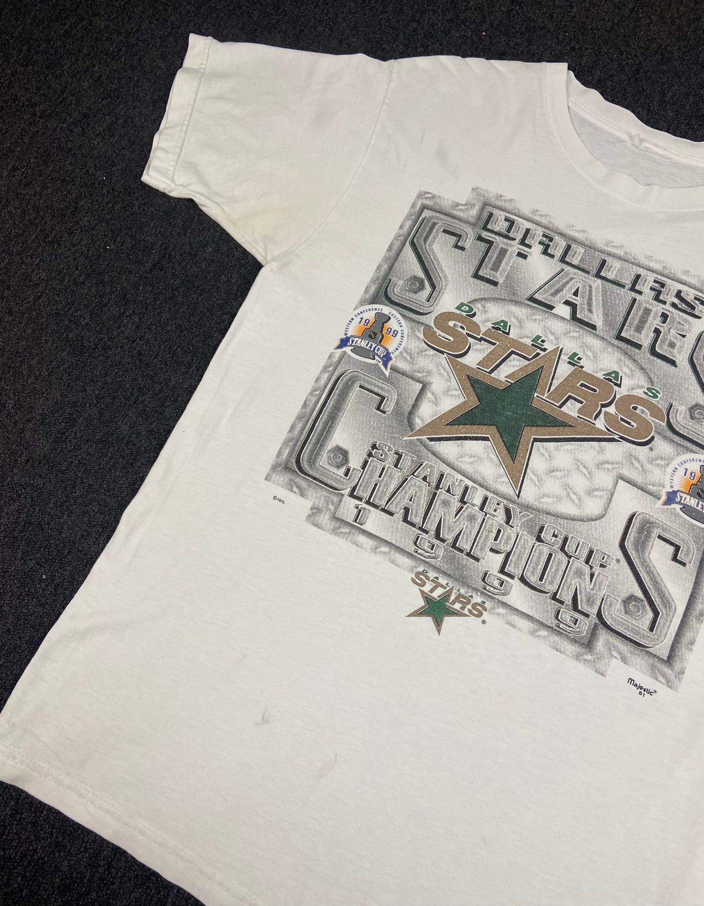 Dallas Stars Stanley Cup Tee Large