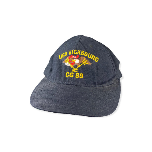 USS Vicksburg 90's Cap