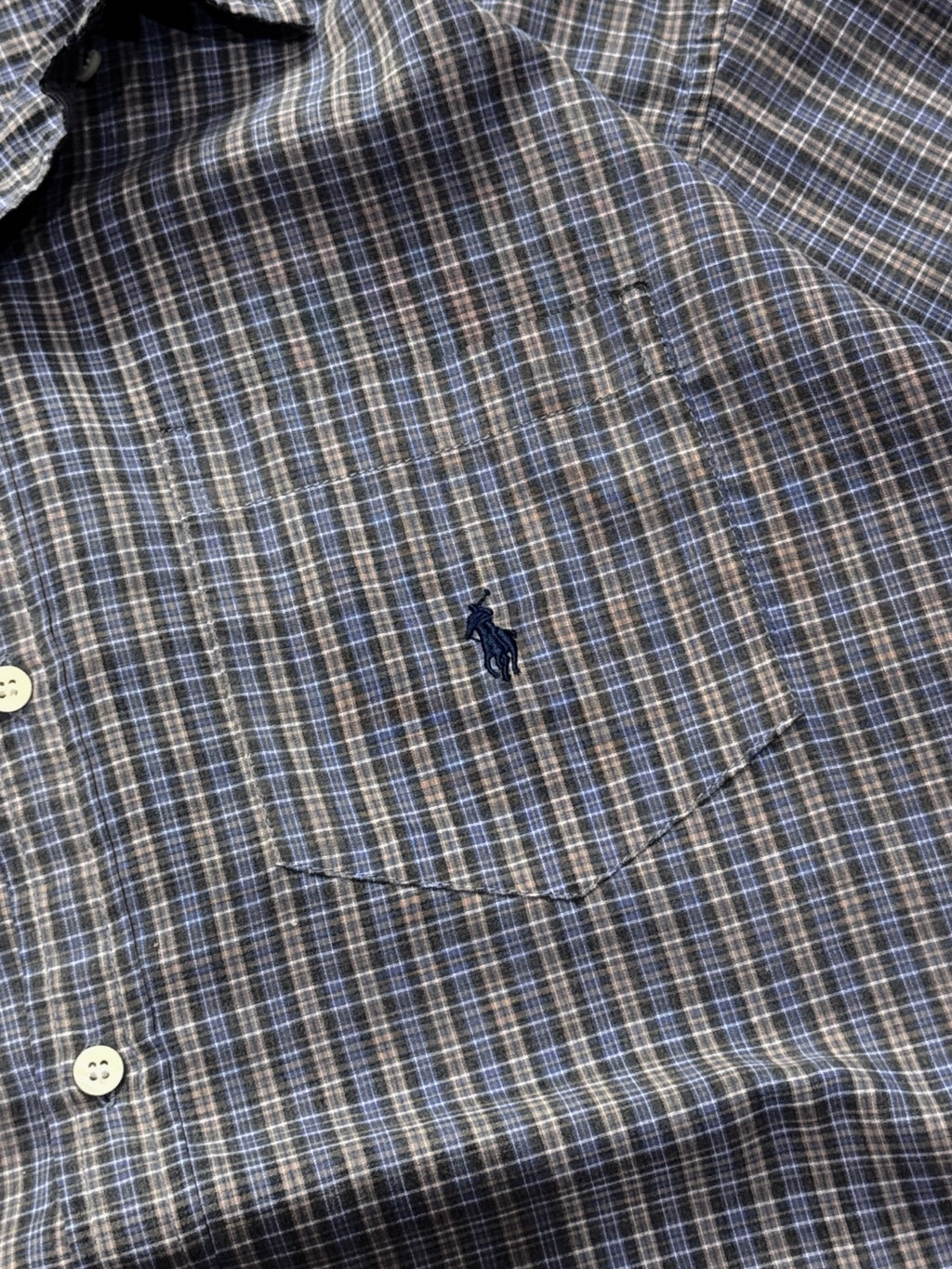 Vintage Polo Ralph Lauren Button Up Shirt (L)