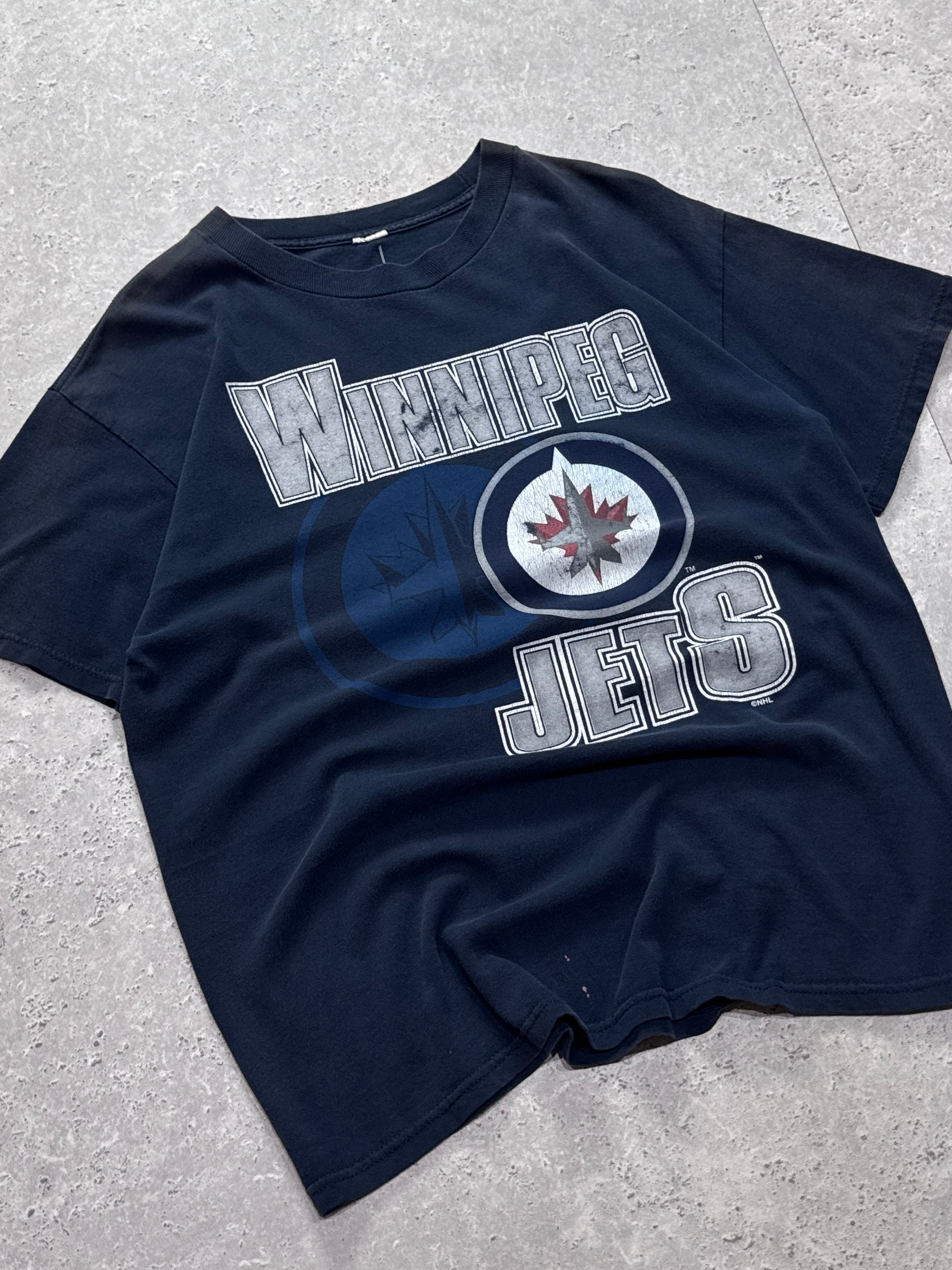 Vintage 2000s Winnipeg Jets NHL Tee (L)