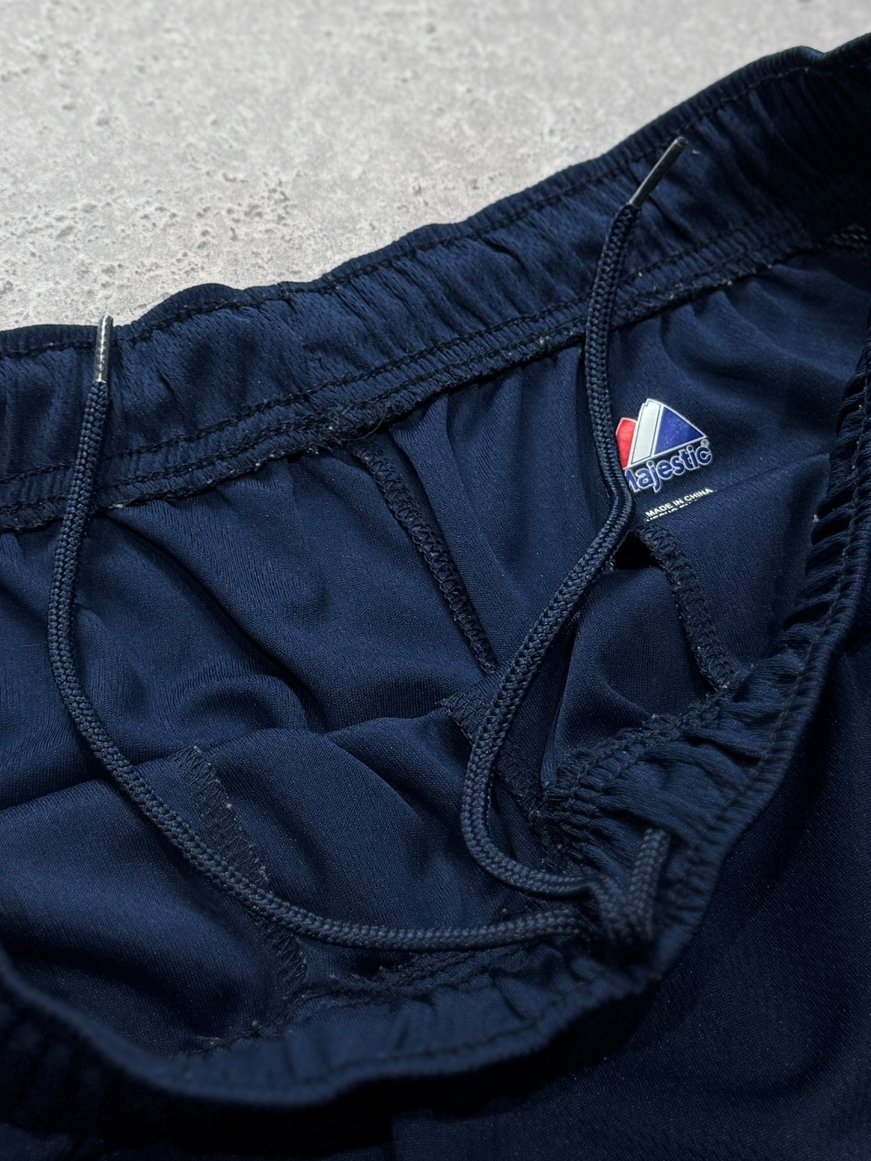 Vintage 2000s New York Yankees Basketball Style Shorts (M)