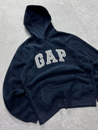 Vintage GAP Spellout Fleece Hoodie (M)