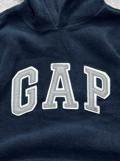 Vintage GAP Spellout Fleece Hoodie (M)