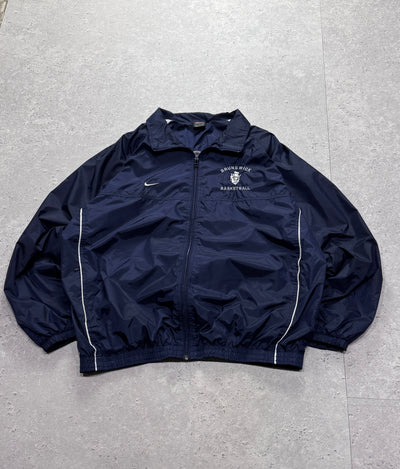 Vintage 2000s Nike X Brunswick Basketball Windbreaker Jacket (L)