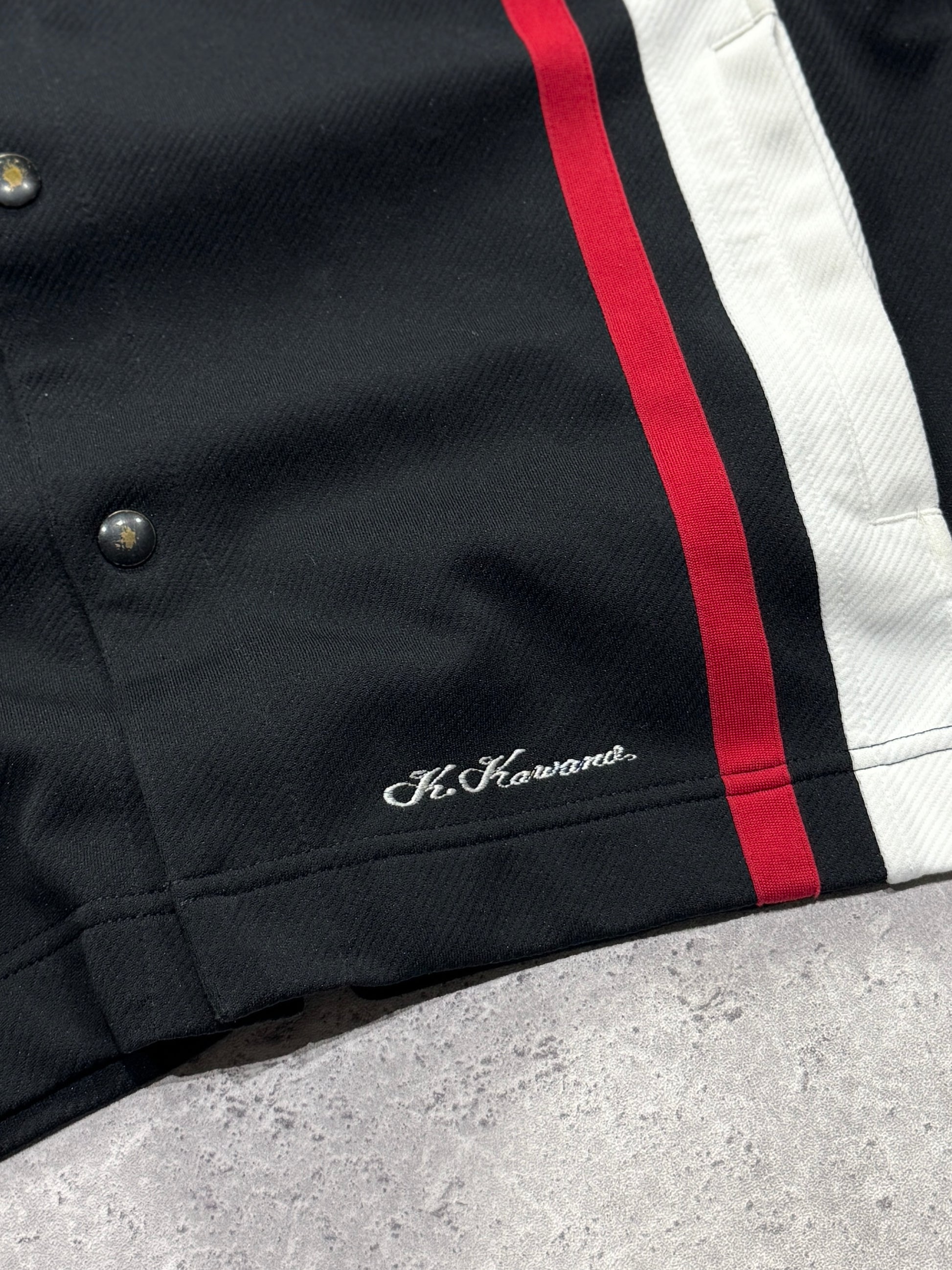 Vintage 2000s Nike Snap Button Track Jacket (L)