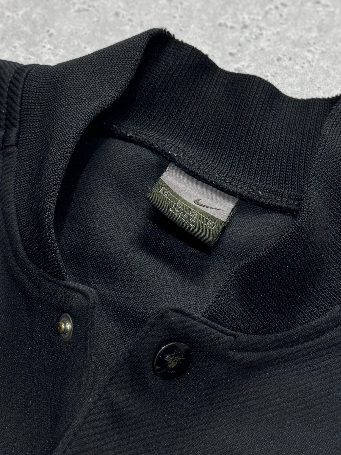 Vintage 2000s Nike Snap Button Track Jacket (L)