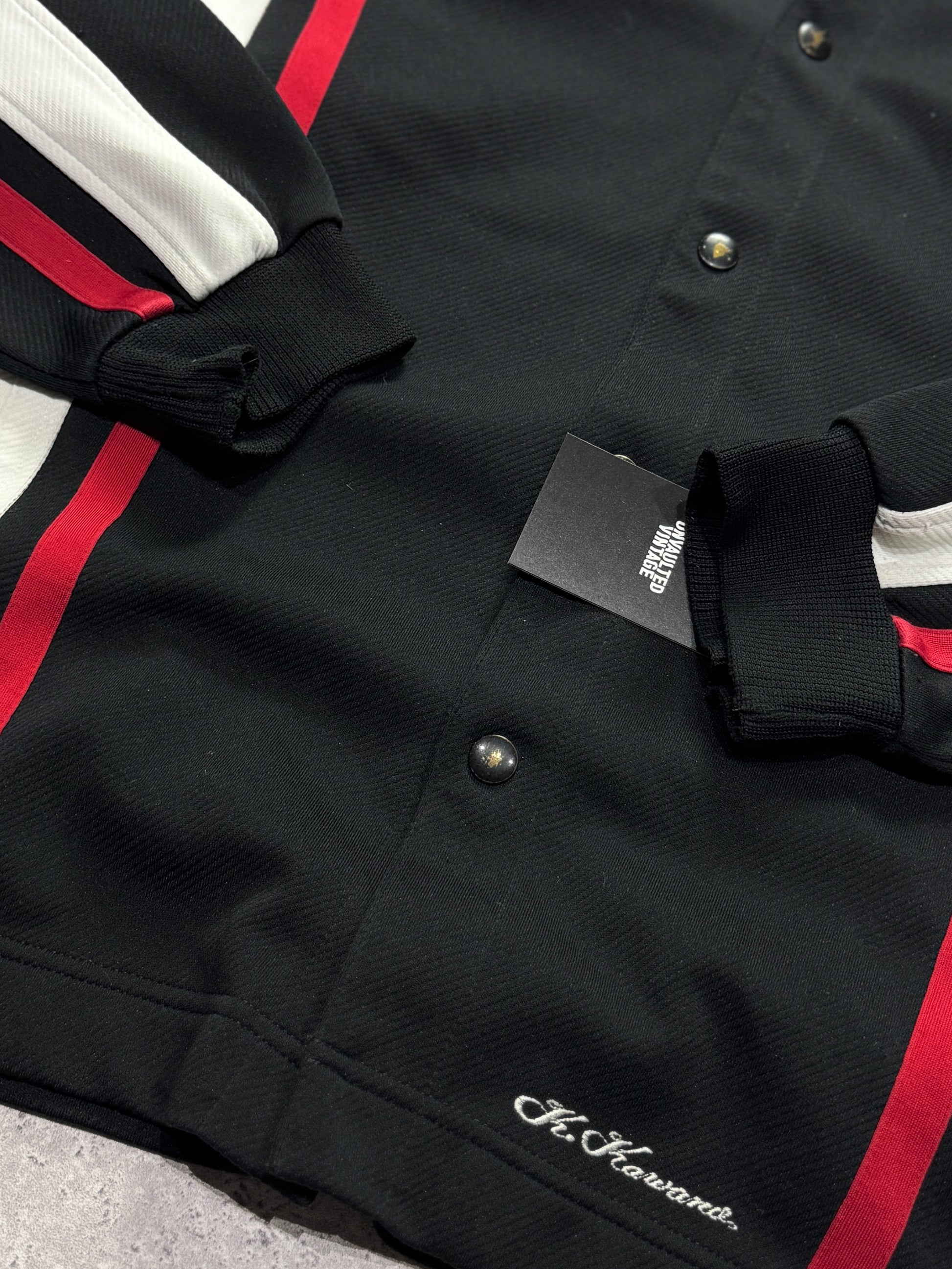 Vintage 2000s Nike Snap Button Track Jacket (L)