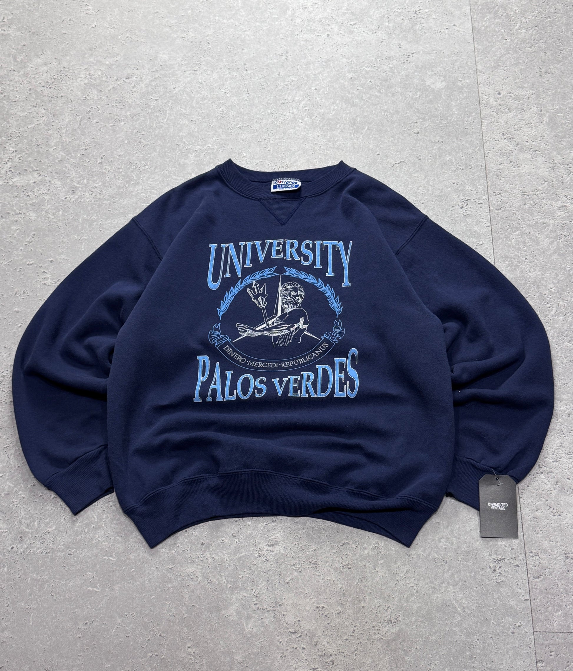 Vintage 90s College Sweater (L)
